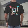 Baseball 11 Year Old Ice Cream Drip 11th Birthday Boy Player Men's Back Print T-Shirt Baseball 11 Year Old Ice Cream Drip 11th Birthday Boy Player Men's Back Print T-Shirt