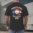 Baseball 2026 Puerto Rico Island Pride Sports Theme Men's Back Print T-Shirt Baseball 2026 Puerto Rico Island Pride Sports Theme Men's Back Print T-Shirt