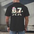 Baseball 67 Dripping Six Seven Drip Meme Ice Cream Boy Men's Back Print T-Shirt Baseball 67 Dripping Six Seven Drip Meme Ice Cream Boy Men's Back Print T-Shirt