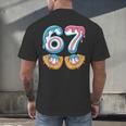 Baseball 67 Ice Cream Drip 67 Meme Player T-Shirt Men's Back Print T-Shirt