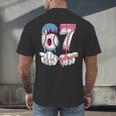 Baseball 67 Ice Cream Drip Six Seven Boys Girls Meme Men's Back Print T-Shirt Baseball 67 Ice Cream Drip Six Seven Boys Girls Meme Men's Back Print T-Shirt