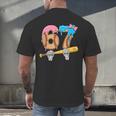 Baseball 67 Ice Cream Drip Skeleton Six Seven Boys Meme Men's Back Print T-Shirt