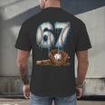 Baseball 67 Six Seven Meme 6-7 Drip Baseball Boys Men Men's Back Print T-Shirt Baseball 67 Six Seven Meme 6-7 Drip Baseball Boys Men Men's Back Print T-Shirt