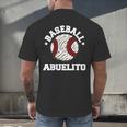Baseball Abuelito Distressed Vintage Grandpa Game Day Men's Back Print T-Shirt Baseball Abuelito Distressed Vintage Grandpa Game Day Men's Back Print T-Shirt