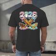 Baseball Bat 2026 Hands Drip Boys Ice Cream Dripping Youth Men's Back Print T-Shirt Baseball Bat 2026 Hands Drip Boys Ice Cream Dripping Youth Men's Back Print T-Shirt