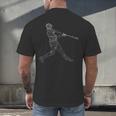 Baseball Batter Line Abstract Geometry Team Player Family Men's Back Print T-Shirt Baseball Batter Line Abstract Geometry Team Player Family Men's Back Print T-Shirt