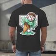 Baseball Boys Ice Cream Drip Baseball Boys Youth Mint Choco Men's Back Print T-Shirt Baseball Boys Ice Cream Drip Baseball Boys Youth Mint Choco Men's Back Print T-Shirt