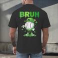 Baseball Bruh Drip Ice Cream Youth Boy St Patricks Day Men's Back Print T-Shirt Baseball Bruh Drip Ice Cream Youth Boy St Patricks Day Men's Back Print T-Shirt