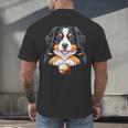 Baseball Dog Men & Women Men's Back Print T-Shirt