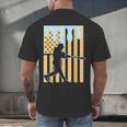 Baseball Drip Boys Dripping Ice Cream Baseball American Flag Men's Back Print T-Shirt Baseball Drip Boys Dripping Ice Cream Baseball American Flag Men's Back Print T-Shirt