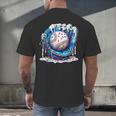 Baseball Drip For Boys Ice Cream Drip Youth Baseball Boys Men's Back Print T-Shirt Baseball Drip For Boys Ice Cream Drip Youth Baseball Boys Men's Back Print T-Shirt