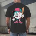 Baseball Drip Boys Ice Cream Youth Men's Back Print T-Shirt