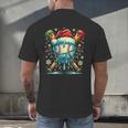 Baseball Drip Boys Youth Santa Christmas Baseball Men's Back Print T-Shirt Baseball Drip Boys Youth Santa Christmas Baseball Men's Back Print T-Shirt