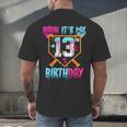Baseball Drip Bruh It's My 13th Birthday Boy Ice Cream Drip Men's Back Print T-Shirt Baseball Drip Bruh It's My 13th Birthday Boy Ice Cream Drip Men's Back Print T-Shirt