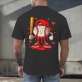 Baseball Drip Ice Cream Apparel Boys Kids Valentines Day Men's Back Print T-Shirt Baseball Drip Ice Cream Apparel Boys Kids Valentines Day Men's Back Print T-Shirt