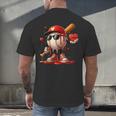 Baseball Drip Ice Cream Apparel Youth Boy Valentine Men's Back Print T-Shirt Baseball Drip Ice Cream Apparel Youth Boy Valentine Men's Back Print T-Shirt