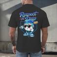 Baseball Drip Ice Cream Respect The Drip Home Plate Boy Kids Men's Back Print T-Shirt Baseball Drip Ice Cream Respect The Drip Home Plate Boy Kids Men's Back Print T-Shirt