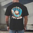 Baseball Drip Ice Cream Sprinkless Glove Boy Kid Men's Back Print T-Shirt Baseball Drip Ice Cream Sprinkless Glove Boy Kid Men's Back Print T-Shirt