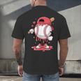 Baseball Drip Icecream Boy Kids Valentine Men's Back Print T-Shirt Baseball Drip Icecream Boy Kids Valentine Men's Back Print T-Shirt