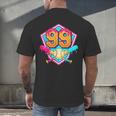 Baseball Drip Jersey Number 99 For Players & 99th Birthday Men's Back Print T-Shirt Baseball Drip Jersey Number 99 For Players & 99th Birthday Men's Back Print T-Shirt
