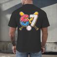 Baseball Drip Number 67 Player 67th Birthday Meme Men's Back Print T-Shirt