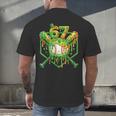 Baseball Drip St Patricks Day Boys Baseball St Patricks Day Men's Back Print T-Shirt Baseball Drip St Patricks Day Boys Baseball St Patricks Day Men's Back Print T-Shirt