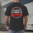 Baseball Great Grandma Of A Baseball Player Great Grandma Men's Back Print T-Shirt Baseball Great Grandma Of A Baseball Player Great Grandma Men's Back Print T-Shirt