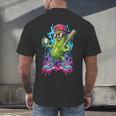 Baseball Ice Cream Drip Boys And Girls Batter Game Day Men's Back Print T-Shirt Baseball Ice Cream Drip Boys And Girls Batter Game Day Men's Back Print T-Shirt