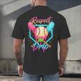 Baseball Ice Cream Drip Number 67 Player 67 Respect The Drip Men's Back Print T-Shirt