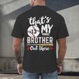 Baseball Jersey Number 13 That's My Brother Out There Men's Back Print T-Shirt Baseball Jersey Number 13 That's My Brother Out There Men's Back Print T-Shirt