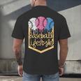 Baseball Lifestyle Ball Sprinkles Drip Boys Kids Men Teen Men's Back Print T-Shirt Baseball Lifestyle Ball Sprinkles Drip Boys Kids Men Teen Men's Back Print T-Shirt