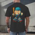 Baseball Lifestyle Youth Baseball Drip Icecream Men's Back Print T-Shirt Baseball Lifestyle Youth Baseball Drip Icecream Men's Back Print T-Shirt