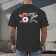 Baseball Lover Drip Number 67 Player 67th Birthday Meme Men's Back Print T-Shirt Baseball Lover Drip Number 67 Player 67th Birthday Meme Men's Back Print T-Shirt