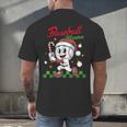 Baseball Mama Christmas Santa Hat Xmas Softball Mom Men's Back Print T-Shirt Baseball Mama Christmas Santa Hat Xmas Softball Mom Men's Back Print T-Shirt