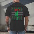 Baseball Player Christmas Pajama Send It Xmas PJs Boys Men's Back Print T-Shirt Baseball Player Christmas Pajama Send It Xmas PJs Boys Men's Back Print T-Shirt