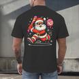 Baseball Santa 67 Baseball Christmas Pajamas Xmas Men Boy 67 Men's Back Print T-Shirt Baseball Santa 67 Baseball Christmas Pajamas Xmas Men Boy 67 Men's Back Print T-Shirt