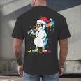 Baseball Snowman Drip Cool Christmas Men Boys Girls Men's Back Print T-Shirt Baseball Snowman Drip Cool Christmas Men Boys Girls Men's Back Print T-Shirt