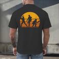 Baseball Tee Sunset Silhouette Players Men Women Kids Men's Back Print T-Shirt Baseball Tee Sunset Silhouette Players Men Women Kids Men's Back Print T-Shirt