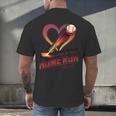 Baseball Valentine Love Is Our Home Run Apparel Men's Back Print T-Shirt Baseball Valentine Love Is Our Home Run Apparel Men's Back Print T-Shirt