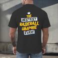 Best Baseball Umpire Job Occupation Men's Back Print T-Shirt Best Baseball Umpire Job Occupation Men's Back Print T-Shirt