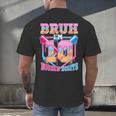 Boys 10 Double Digits 10th Birthday Ice Cream Baseball Drip Men's Back Print T-Shirt Boys 10 Double Digits 10th Birthday Ice Cream Baseball Drip Men's Back Print T-Shirt
