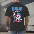Bruh I'm 7 Baseball Ice Cream Drip It's My 7th Birthday Men's Back Print T-Shirt Bruh I'm 7 Baseball Ice Cream Drip It's My 7th Birthday Men's Back Print T-Shirt