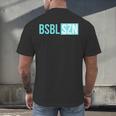 BSBL SZN Baseball Season Game Day Boys Girls Youth Men's Back Print T-Shirt BSBL SZN Baseball Season Game Day Boys Girls Youth Men's Back Print T-Shirt