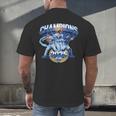 Champions 2025 Baseball Retro Athletic Celebration Theme Men's Back Print T-Shirt