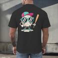 Dripping Baseball Baseball Lover Player Baseballer Men's Back Print T-Shirt Dripping Baseball Baseball Lover Player Baseballer Men's Back Print T-Shirt