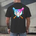 Dripping Baseball Pocket Respect The Drip Boys Baseball Men's Back Print T-Shirt