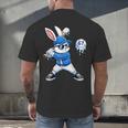 Dripping Drip Baseball Rabbit Bunny Easter Men Boy Kid Men's Back Print T-Shirt Dripping Drip Baseball Rabbit Bunny Easter Men Boy Kid Men's Back Print T-Shirt