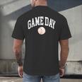 Game Day Baseball Player And Fan Graphic Men's Back Print T-Shirt Game Day Baseball Player And Fan Graphic Men's Back Print T-Shirt