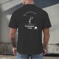 Game Day No Baseball Today Men's Back Print T-Shirt