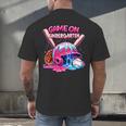 Game Kindergarten Baseball Ice Cream Drip On Back To School Men's Back Print T-Shirt Game Kindergarten Baseball Ice Cream Drip On Back To School Men's Back Print T-Shirt